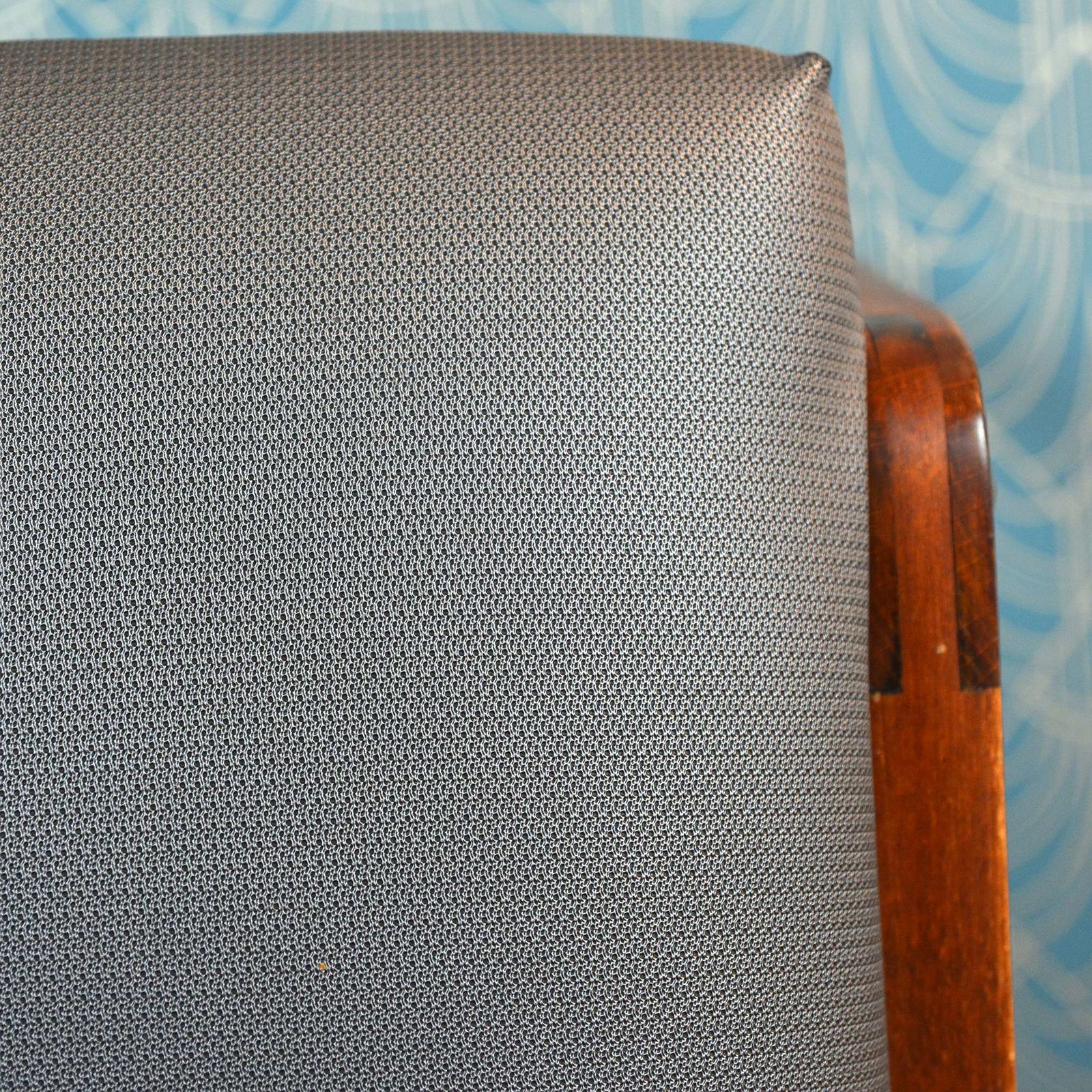 1970s Upholstered Chair, Aga Designed By Józef Chierowski, Poland photo for sale