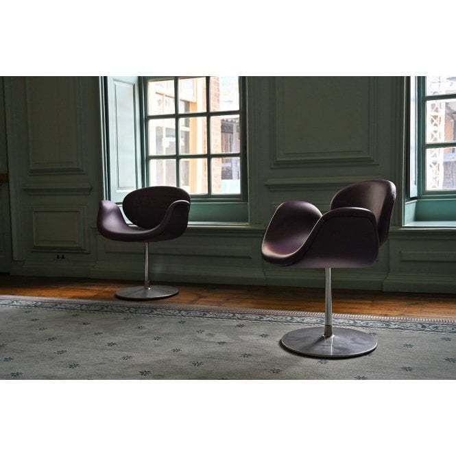 Ct Furniture Collection Artifort Pierre Paulin | Pair Of Purple Tulip Chairs photo vintage