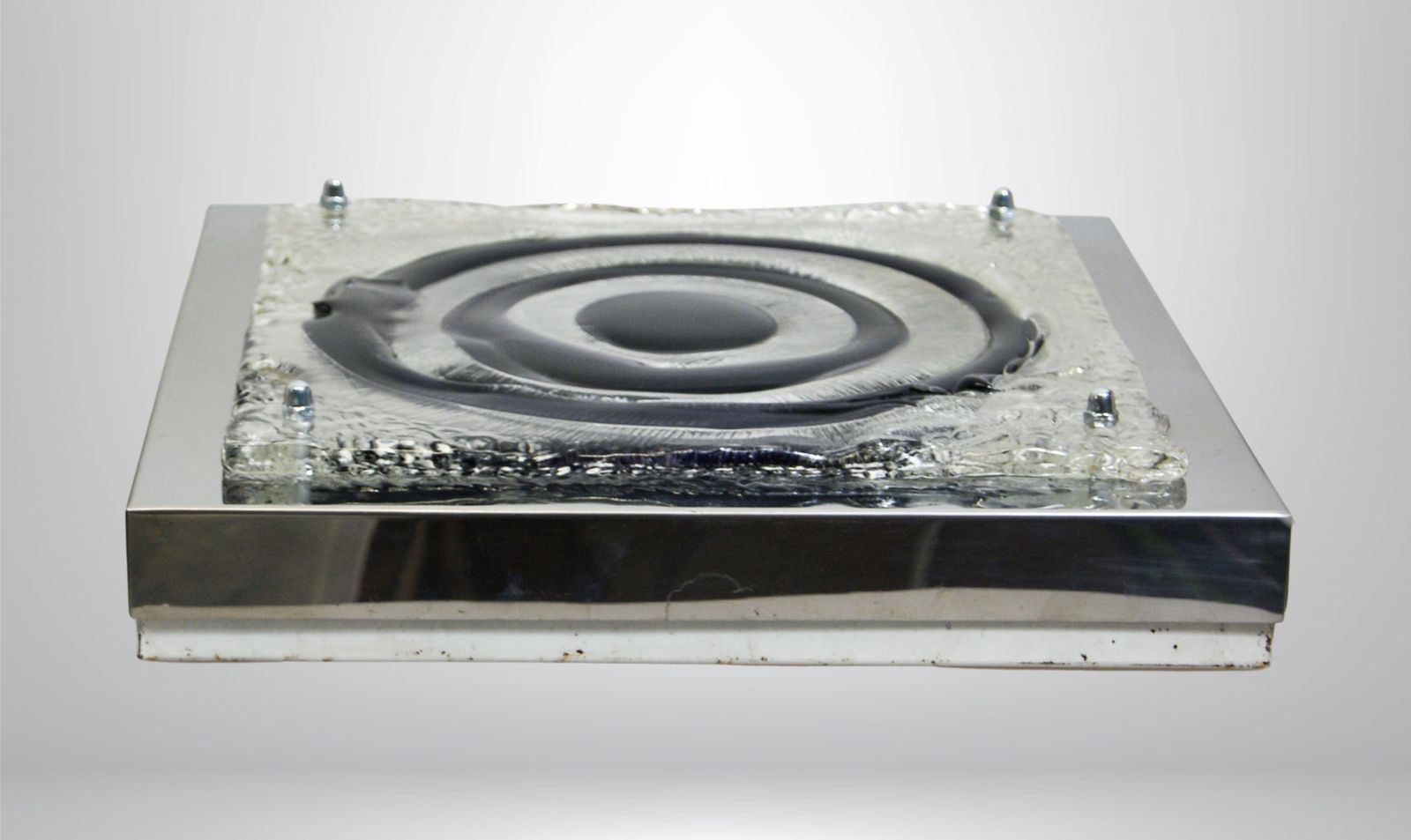 1960s Murano Glass Illuminated Wall Sculpture By Angelo Brotto For Esperia Luci photo 1200.0