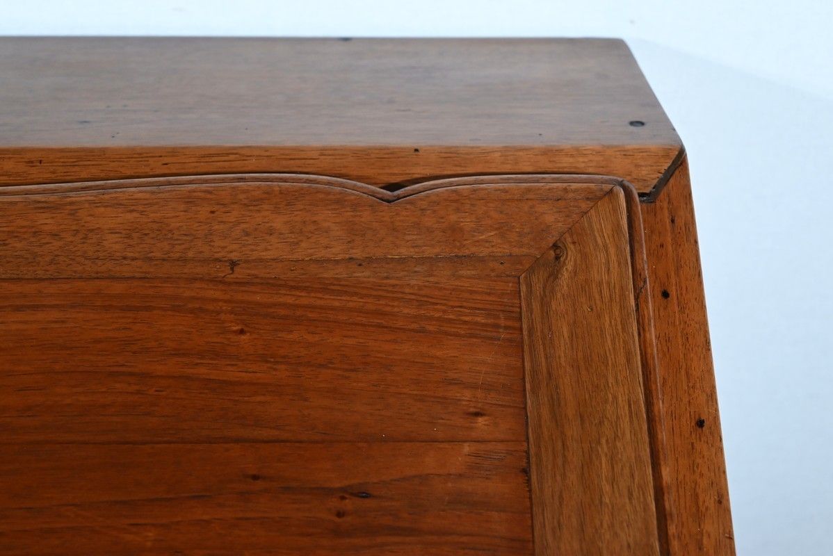 photo furniture Scriban Chest Of Drawers In Walnut, Louis XV Period   18th Century