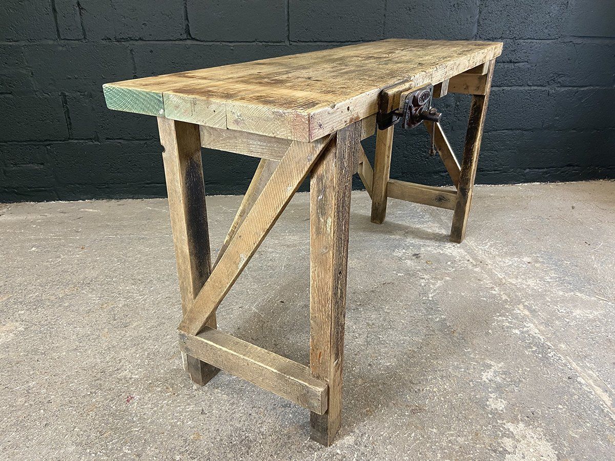Pine Workshop Bench From West Cornwall