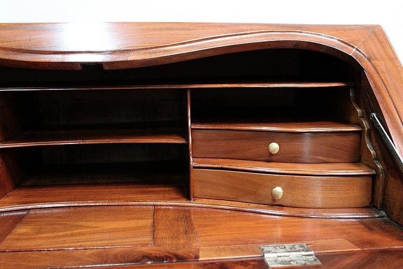 photo for sale Shipowner's Desk In Mahogany, Nantes Region, Louis XV Period   18th Century