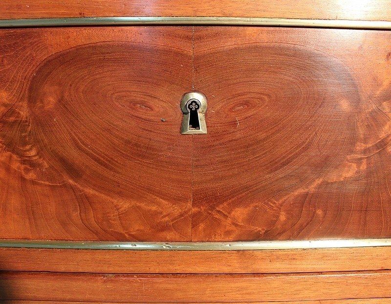 photo for sale Mahogany Chest Of Drawers, Louis XVI Period, 18th Century