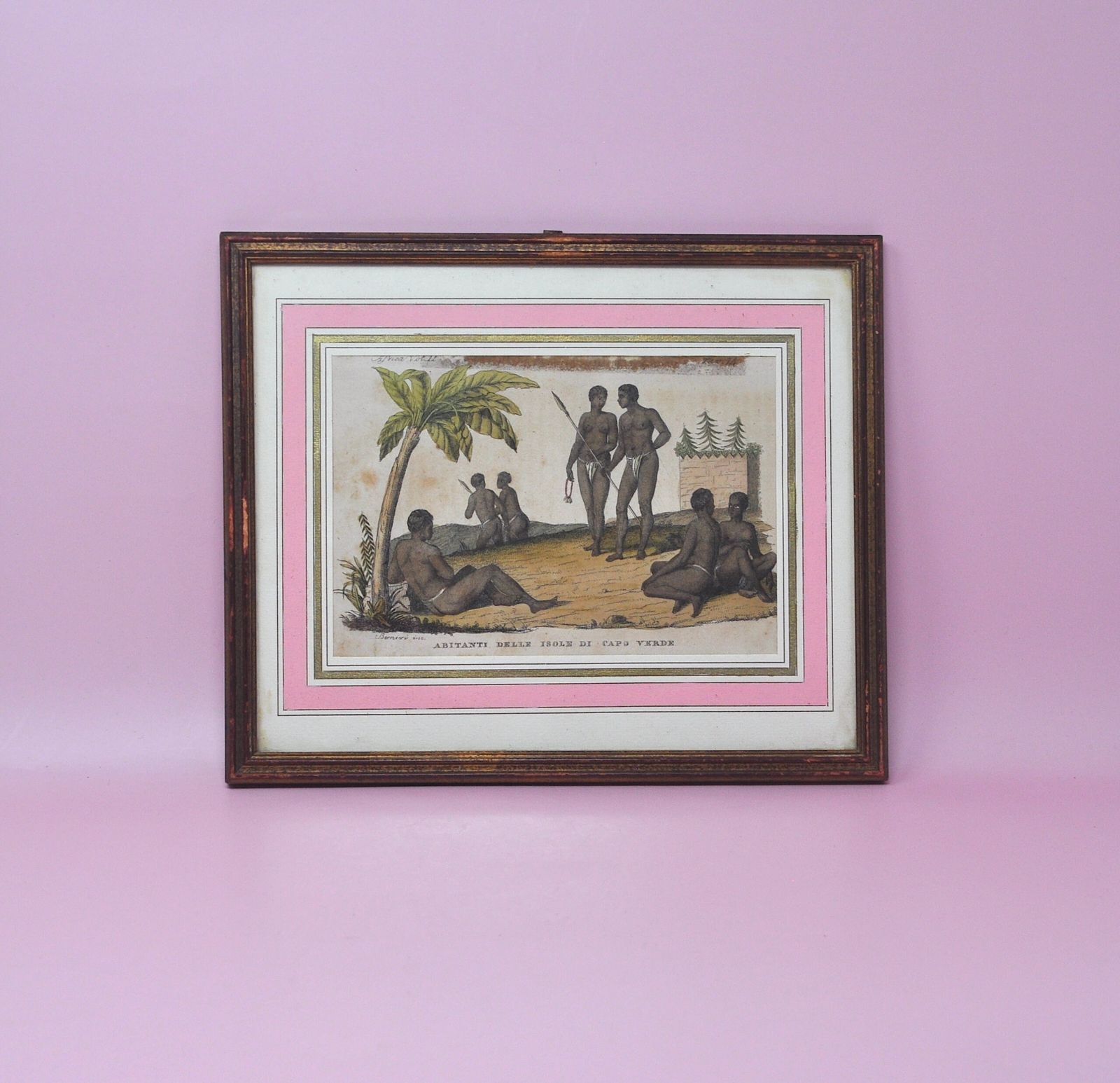 World History Print, Capo Verde, Antique photo for sale