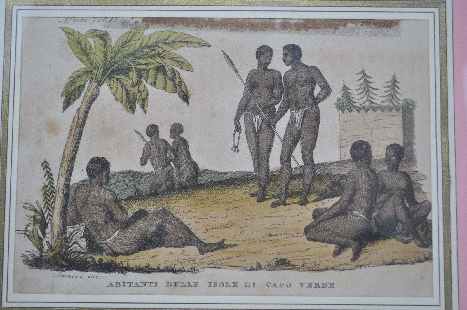 World History Print, Capo Verde, Antique photo buy