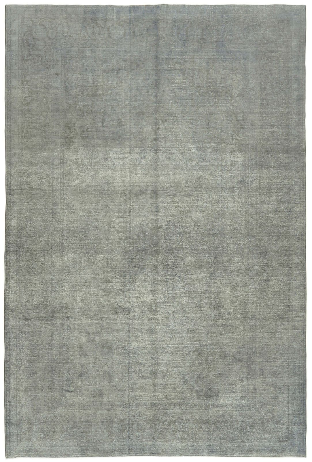 Handmade Grey Over Dyed Large Area Rug   418 X 284 Cm