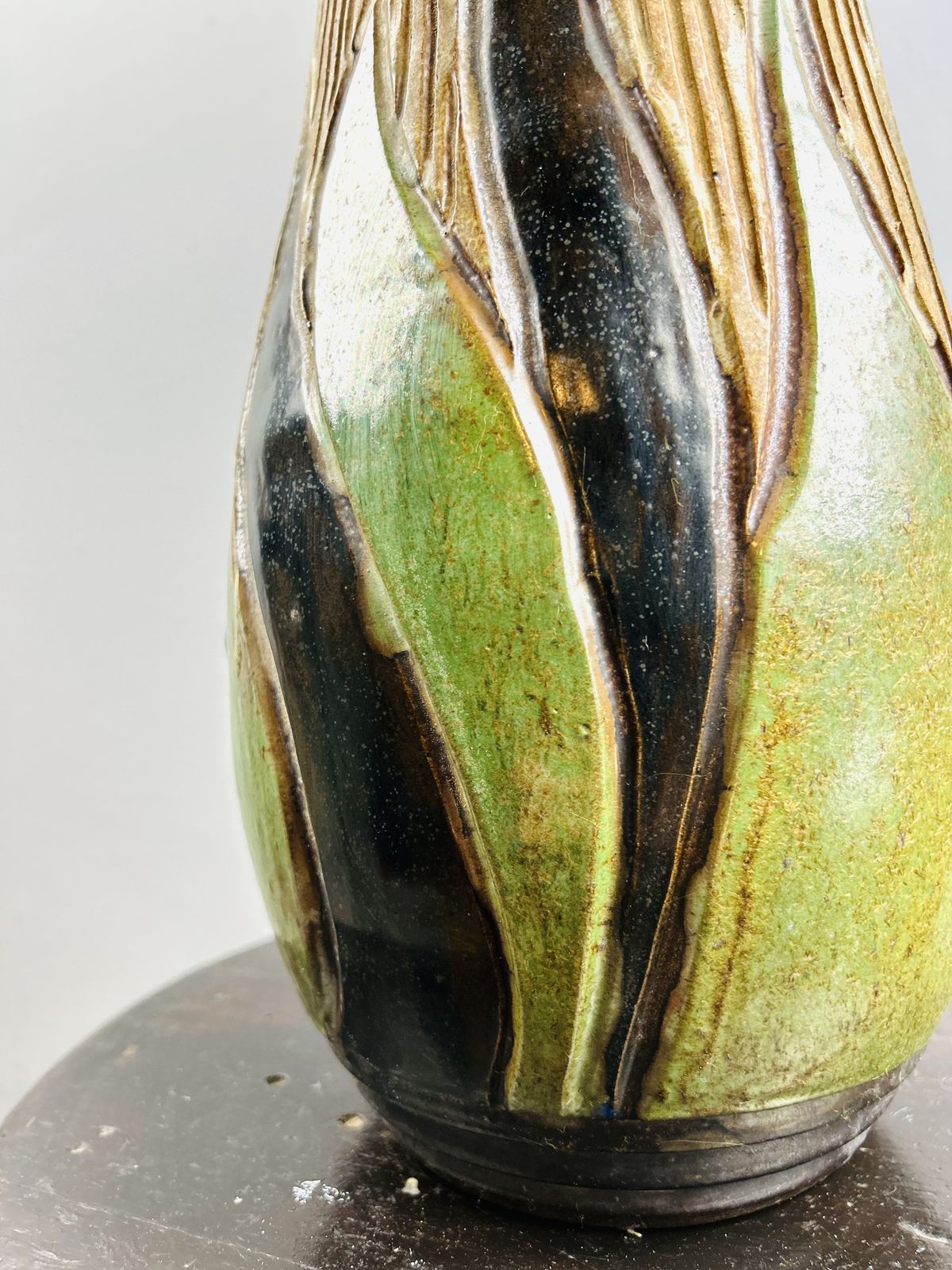photo for sale A Roger Guerin Art Deco Stoneware Vase,  Belgium Circa 1928