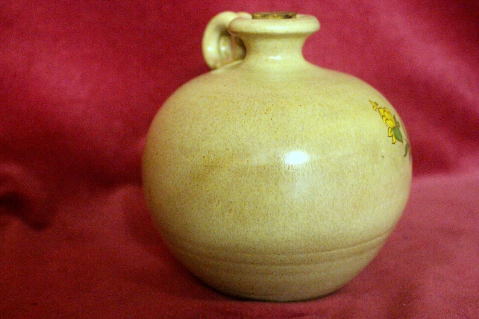 French Pottery Ceramic Alcool Pot For Water, Alcoholic Drinks 1940 photo 54.0
