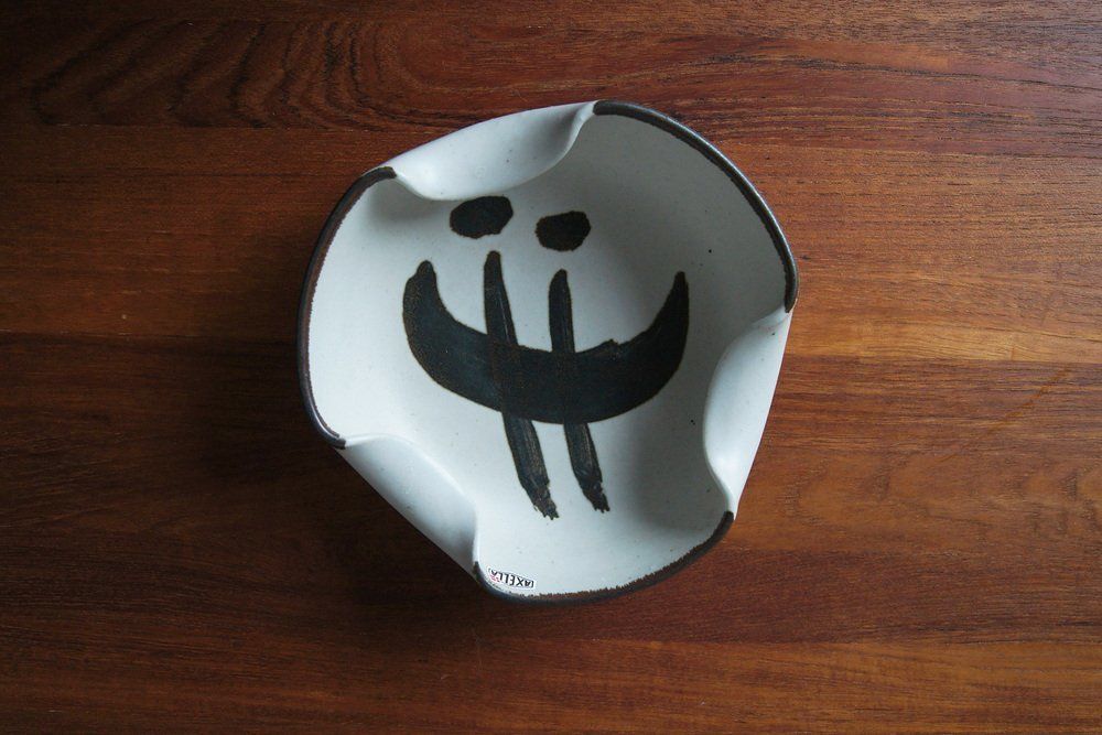Ceramic Erika Bowl By Noomi Backhausen For Axell Stentoj Søholm, 1970s photo Home Decor