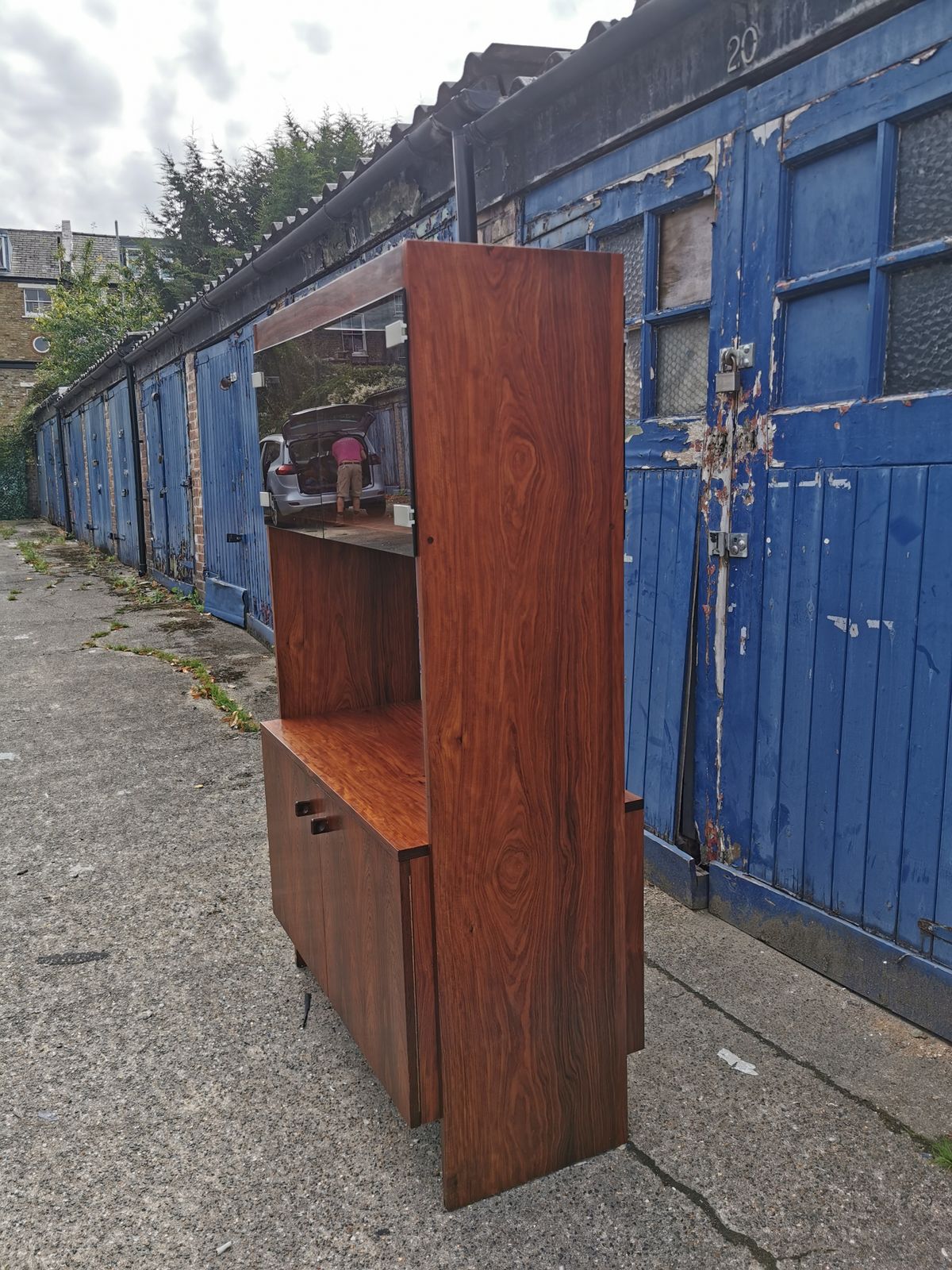 Rosewood Room Dividers/Bookshelf photo for sale