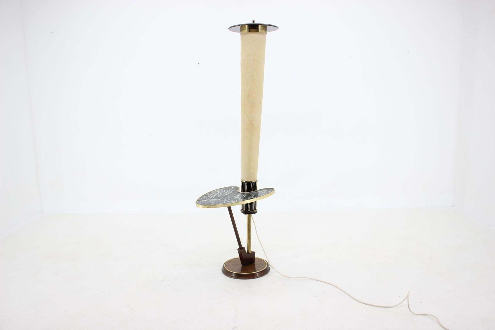 Lighting Very Rare Midcentury Floor Lamp, France, 1960s photo