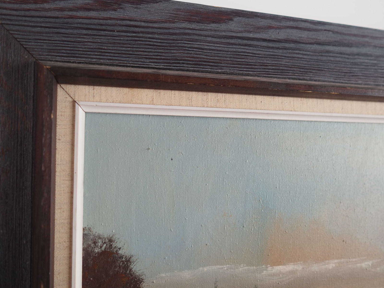 photo for sale Schilderij „The Farmhouse On The Side", Scandinavian Design, Jaren 1970