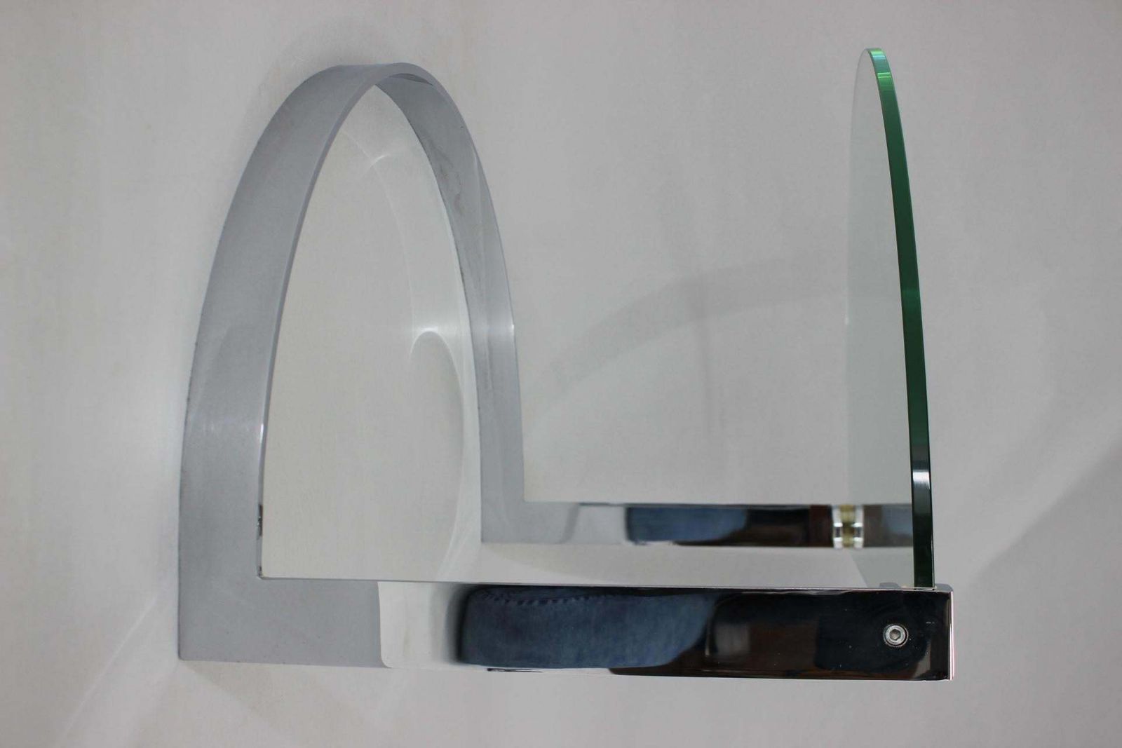 1980s Steel And Glass Side Table By Friedrich Moller For Ronald Schmitt Tische photo buy