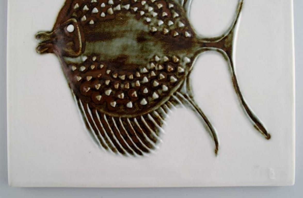 Bertil Lundgren For Rörstrand, "Gallery 1" Wall Plaque In Glazed Porcelain photo Art
