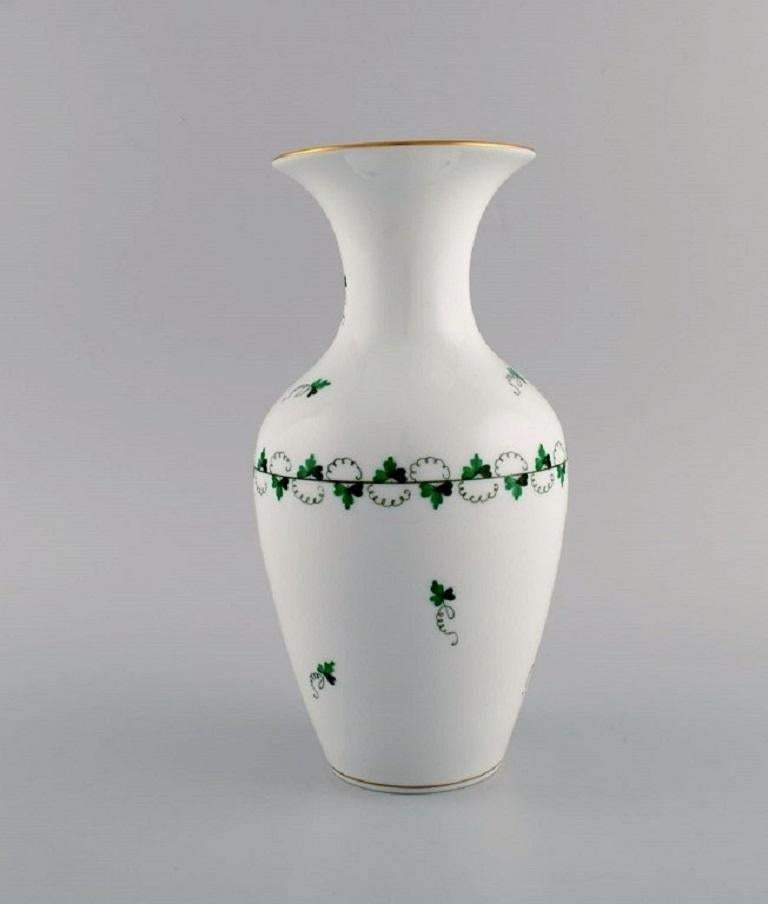 Herend Vase In Hand Painted Porcelain, Mid 20th Century photo furniture