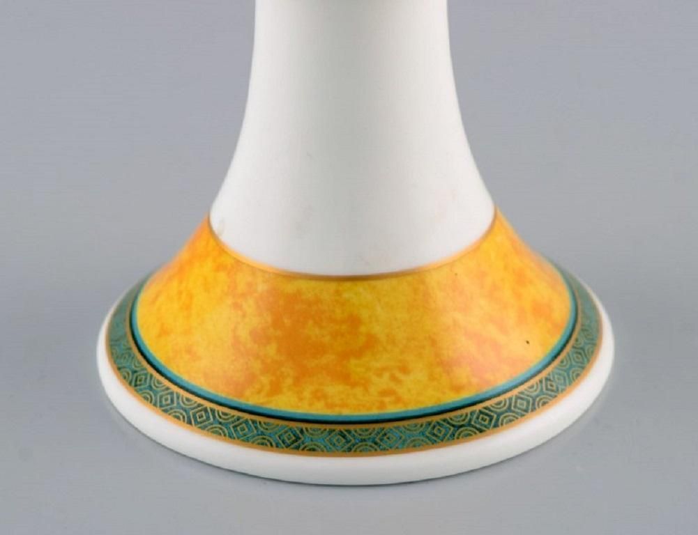Paloma Picasso For Villeroy & Boch, "My Way" Dish And Candlestick In Porcelain photo 165.0