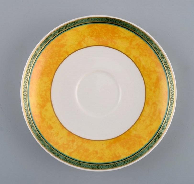 Paloma Picasso For Villeroy & Boch, 11 "My Way" Porcelain Coffee Cups & Saucers photo Home Decor