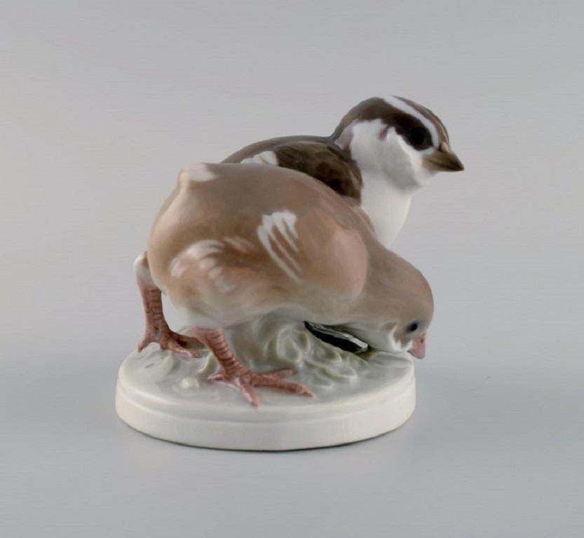 Rare Bing & Grøndahl Porcelain Figure, Two Birds, Model Number 1778 photo furniture