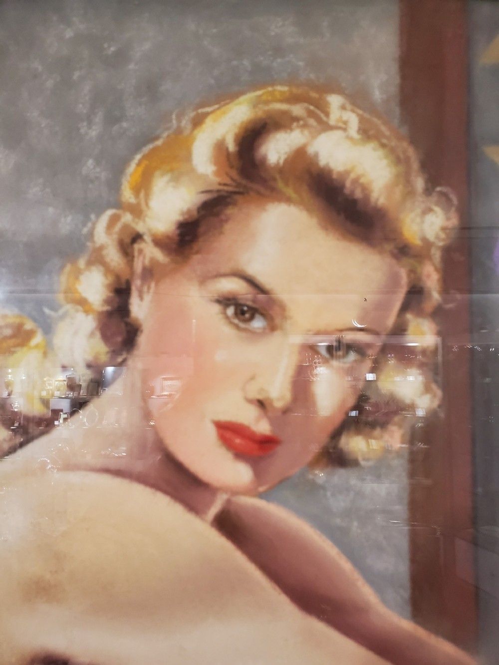 Art Deco French Ballerina Pastel On Board C1930s photo for sale