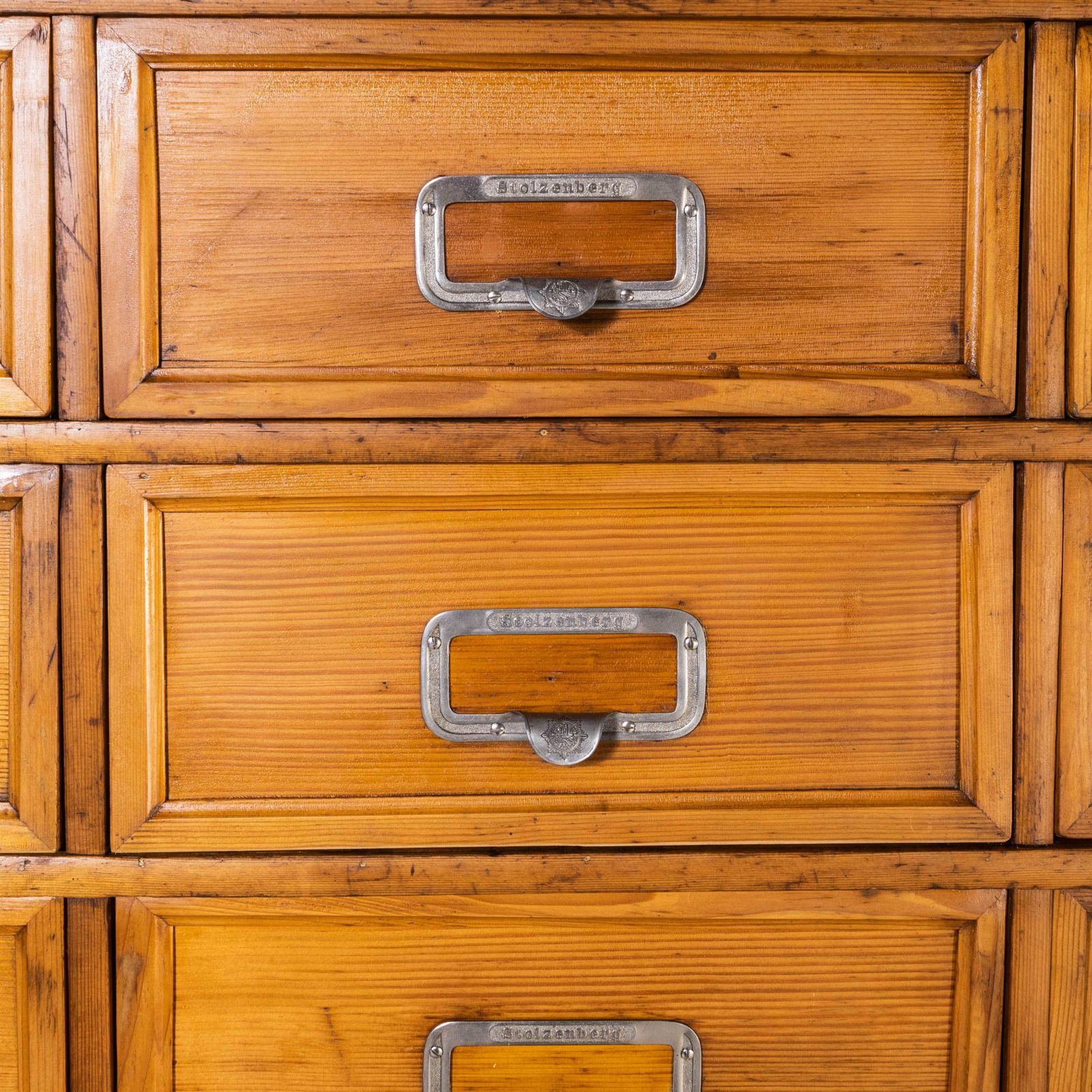 1940’s Stolzenberg Tambour Front Cabinet – Twenty Four Klappets photo vinterior
