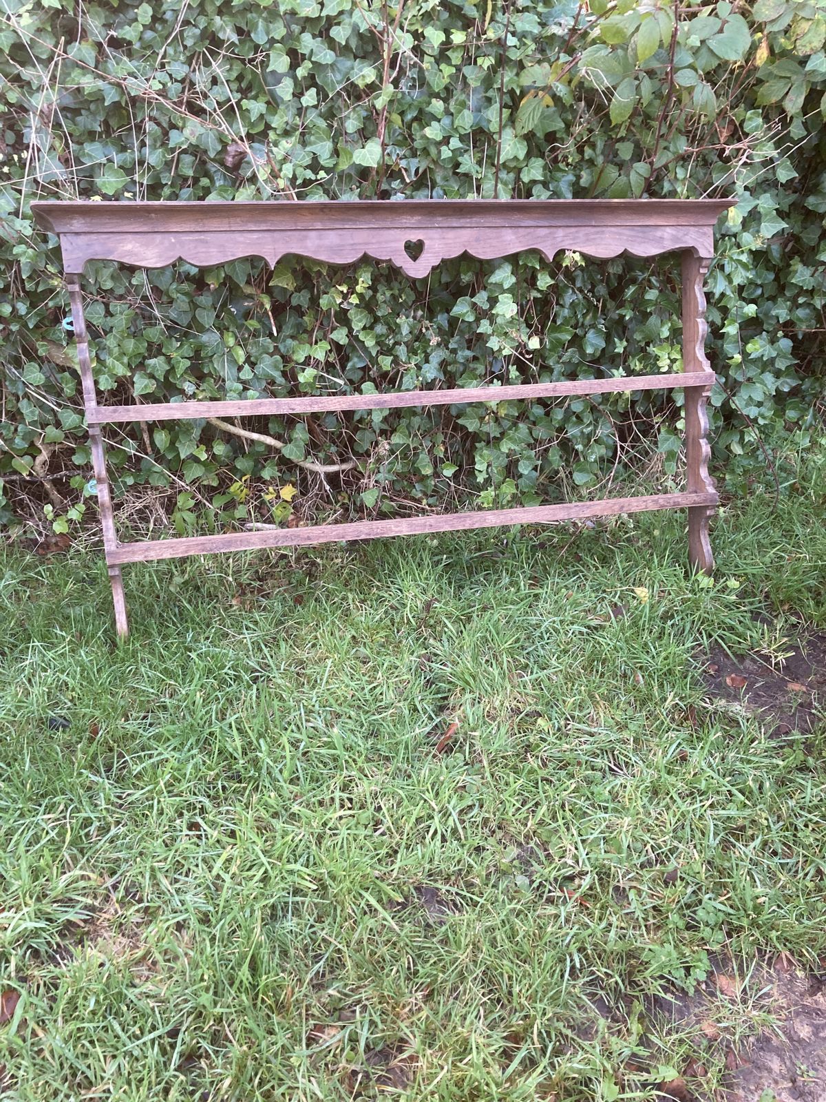 Rustic Victorian Oak Plate Rack photo vinterior