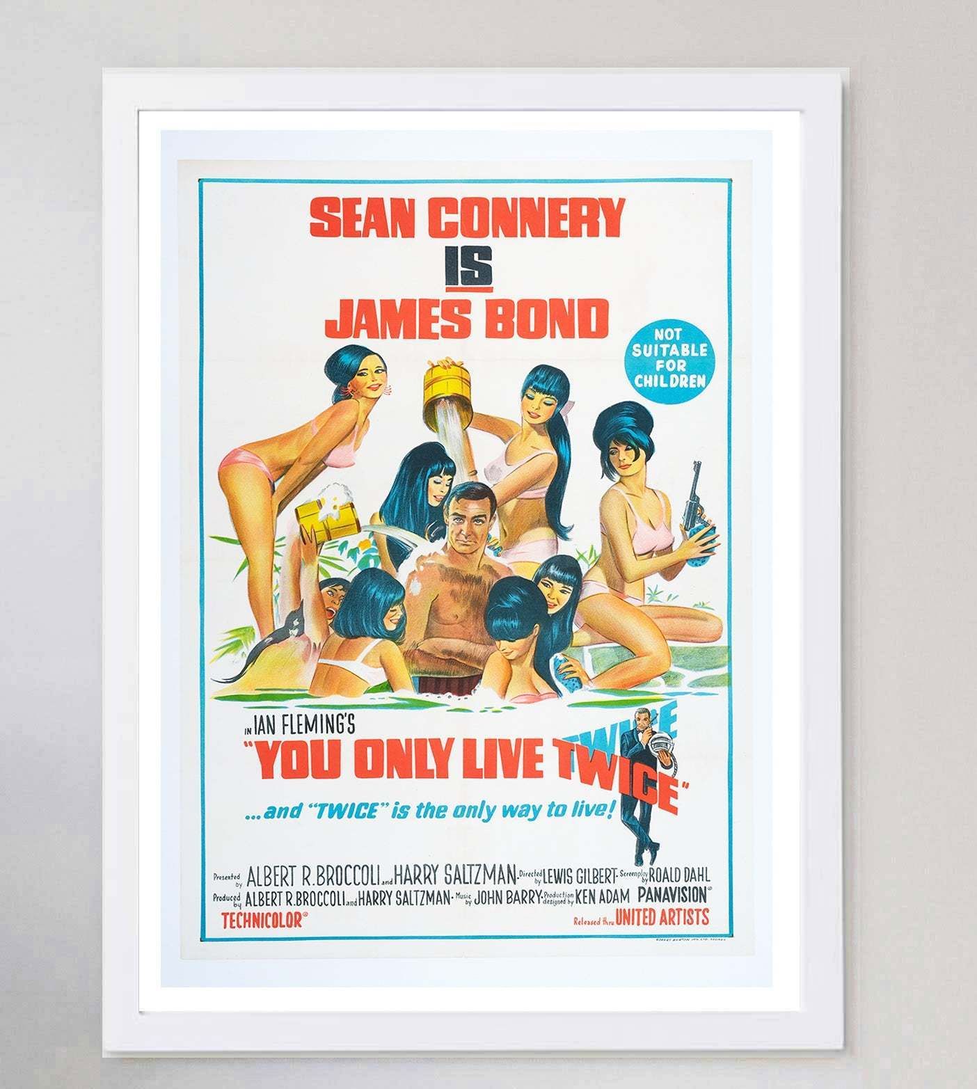 Framed Posters Come With A Timeless Made To Measure Custom Frame You Only Live Twice photo furniture