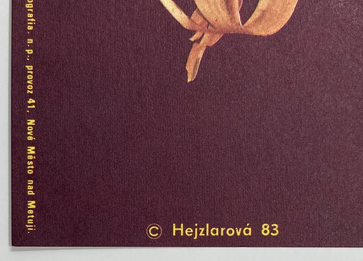 Original Film Poster, Master Eder And His Pumuckl, Hana Hejzlarová, 1983, Genuine Czech Vintage Print photo Art