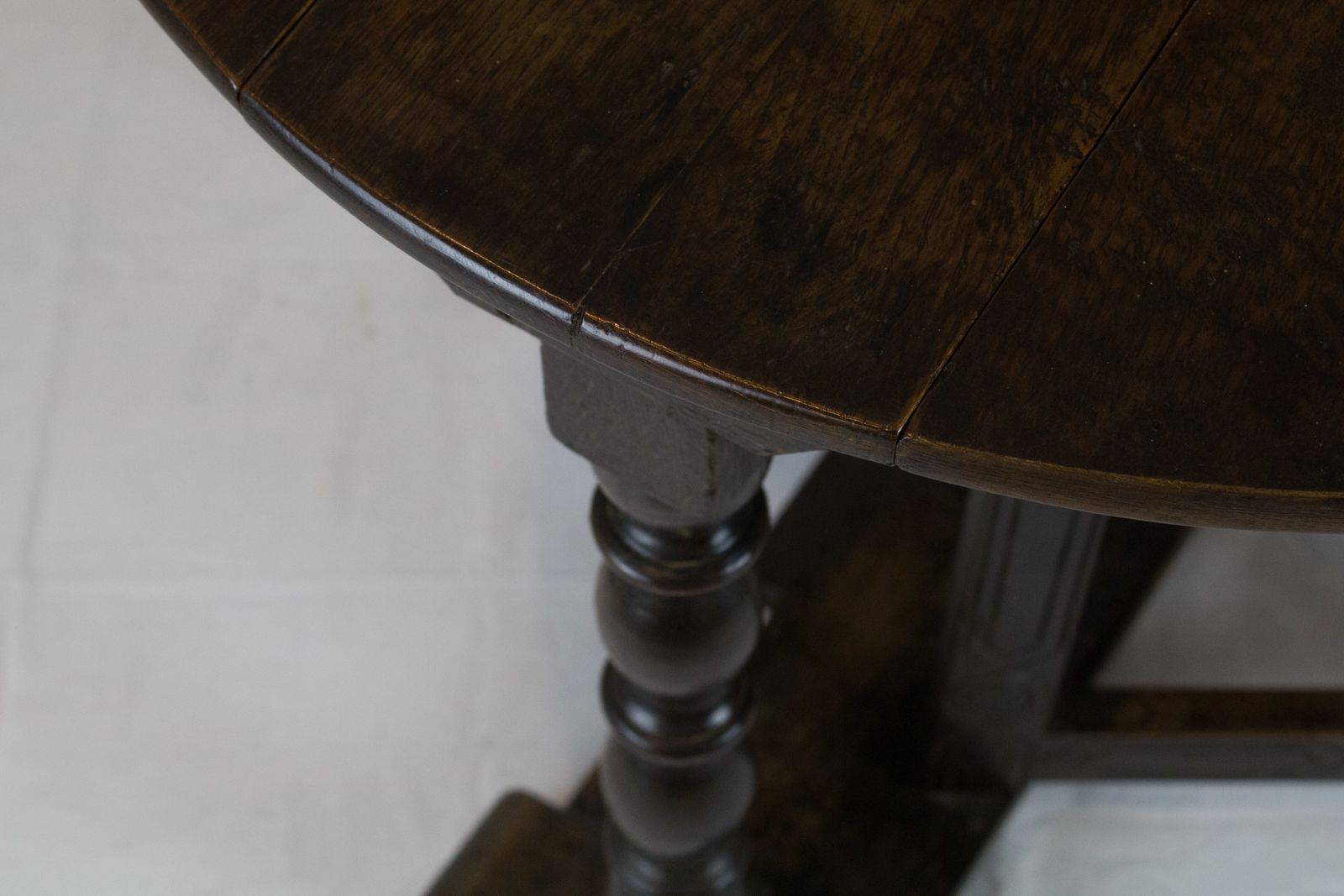photo for sale Early 18th Century Oak Small Gate Leg Table