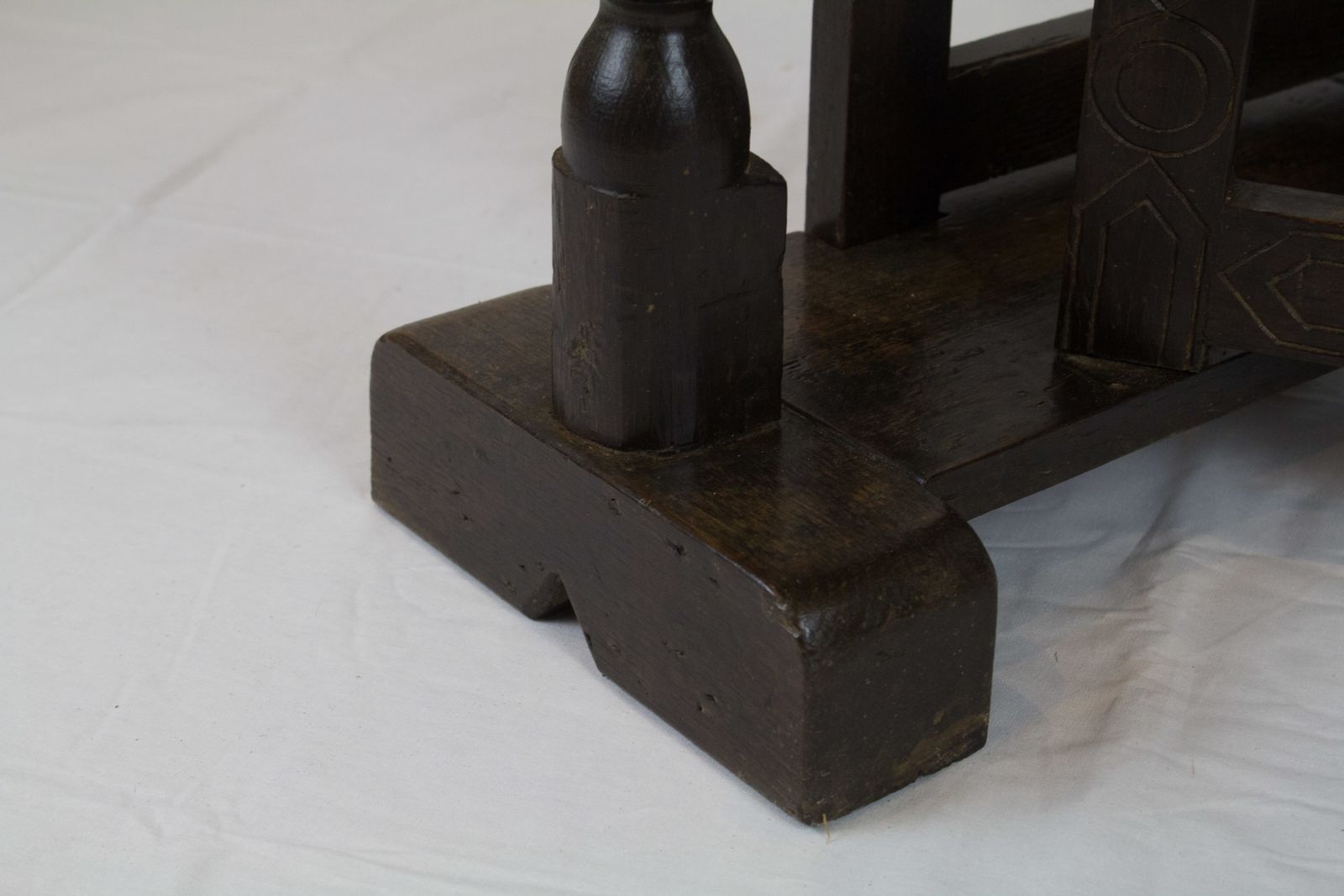 Furniture Early 18th Century Oak Small Gate Leg Table photo