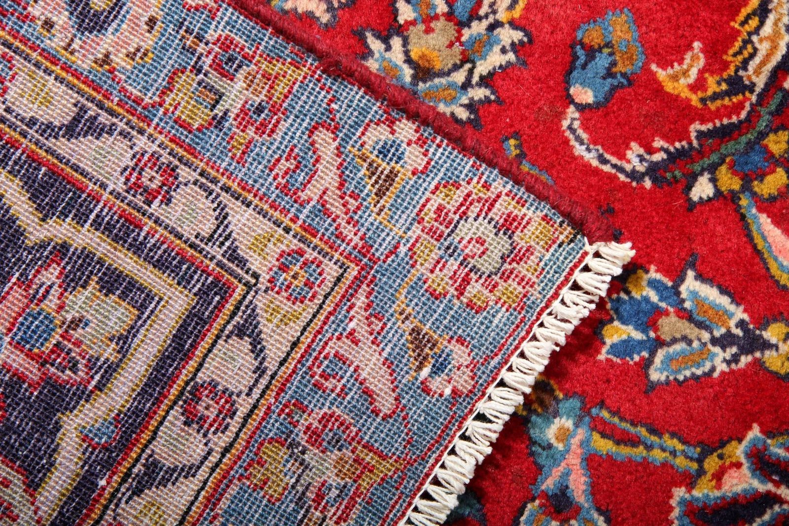 Handmade Traditional Red Rug, Oriental Medallion Carpet Area Rug 255x380cm photo for sale