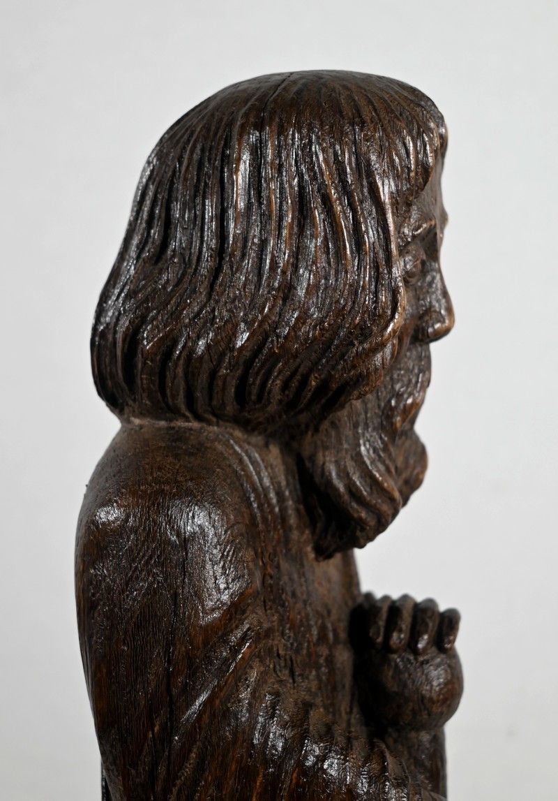Art Oak Statue Of Saint Paul Mid 19th Century photo