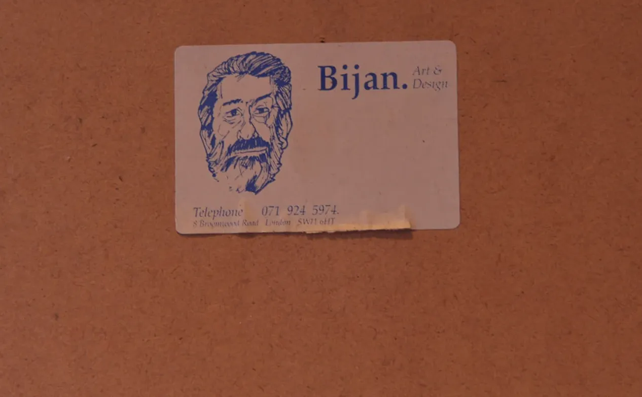 Kochoro Kunisada (1786 1865) Framed Japanese Woodcut Dated 1852 Ol photo vinterior