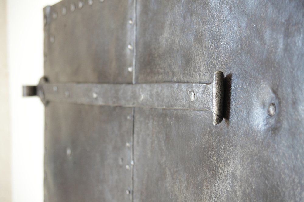 Antique Iron Plate Door, 1800s photo buy