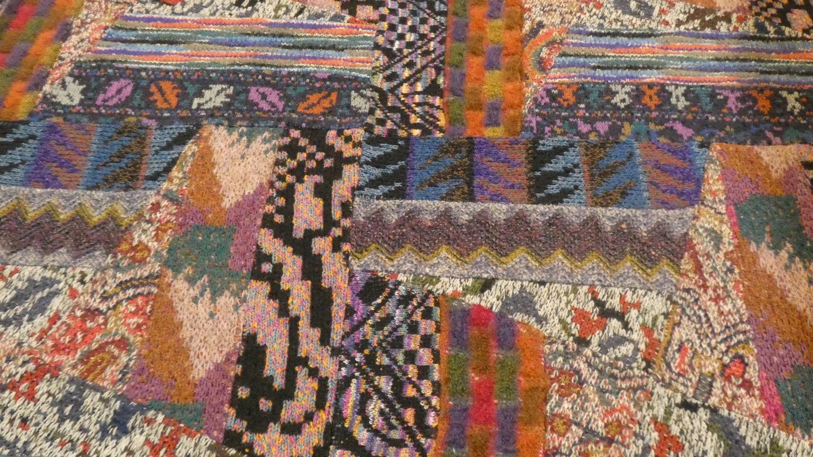 Tapestries On Wooden Frame From Missoni, Italy, 1980s, Set Of 2 photo Home Decor