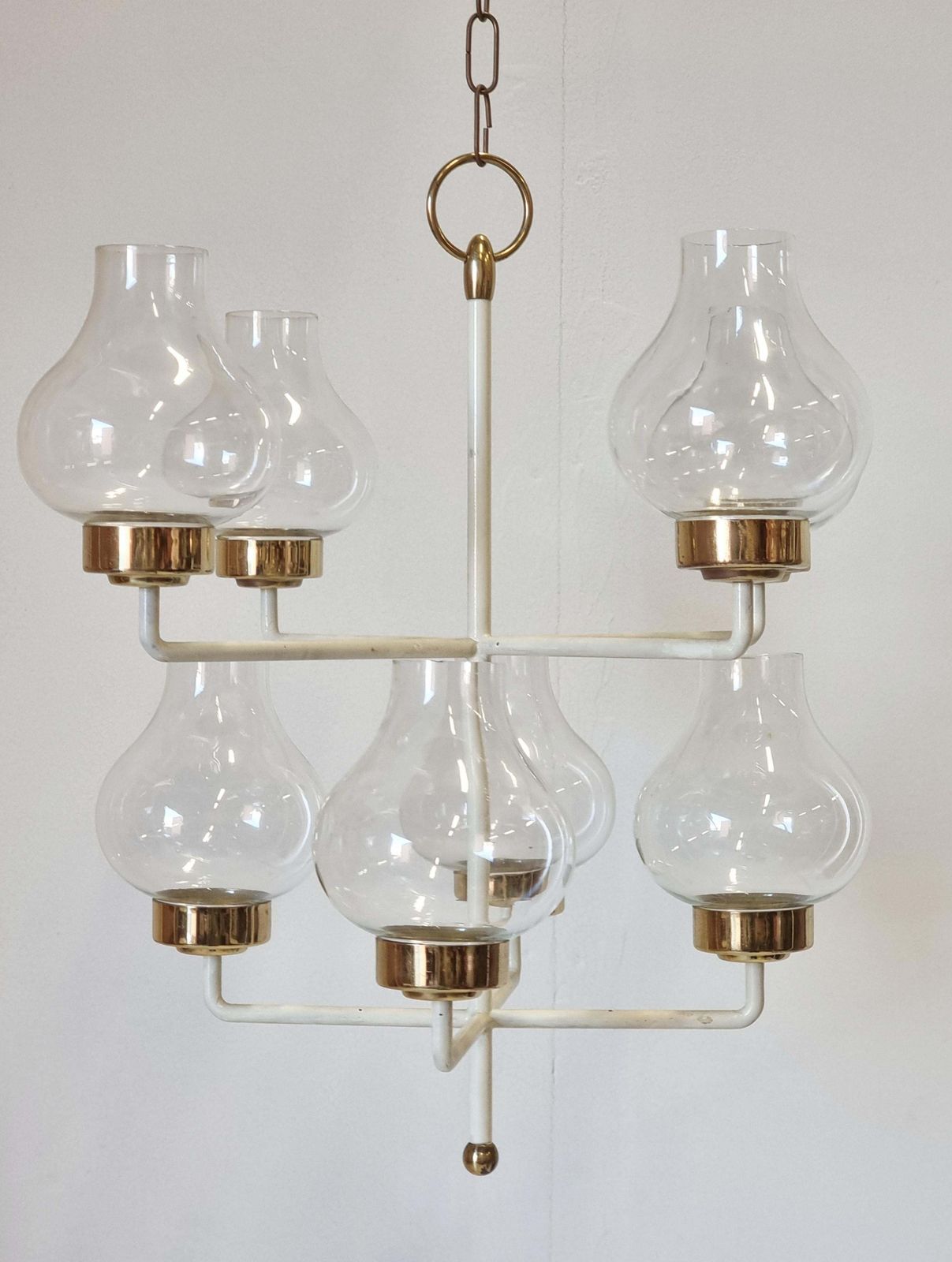 Hans Bergström, Candelabra "Ofir Octav" By Ateljé Lyktan, Scandinavian Modern photo vintage