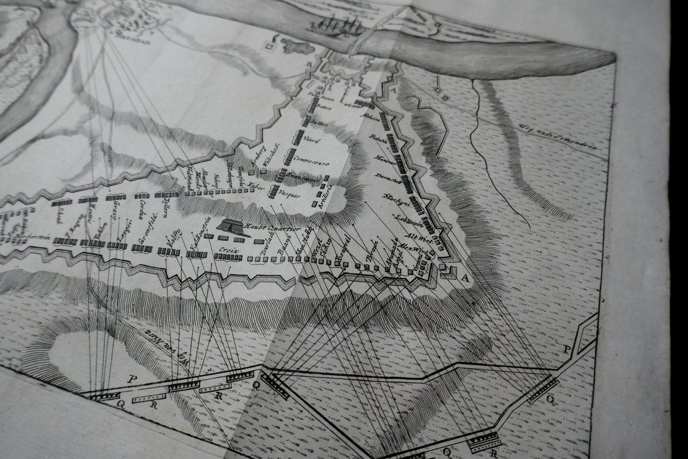 Siege Of Belgrade Fehr Engraving Entwurff Belgrad 1738 photo 305.0