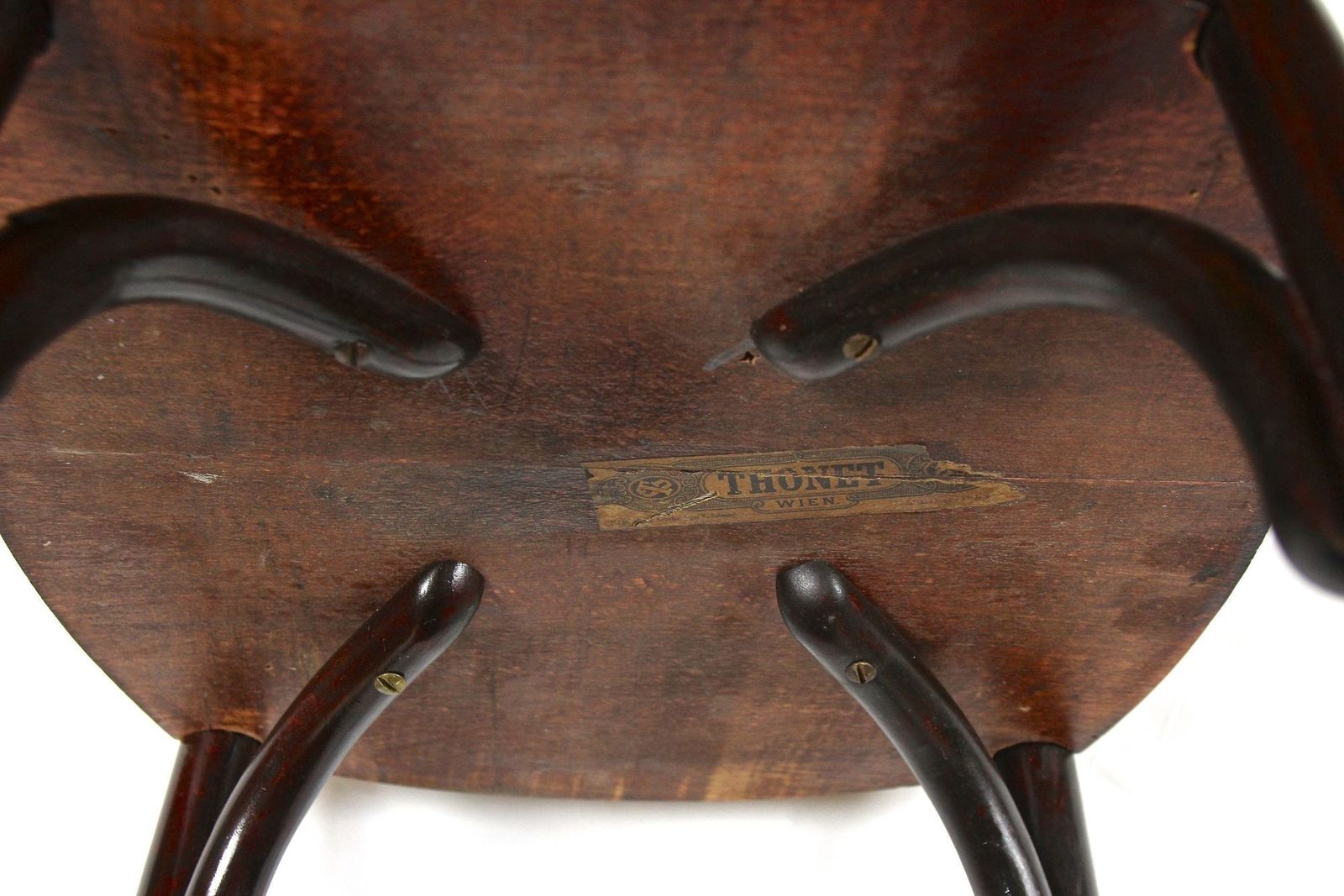 photo vinterior Art Nouveau Bentwood Etagere/ Pedestal/ Plant Stand By Thonet, At, Ca. 1906