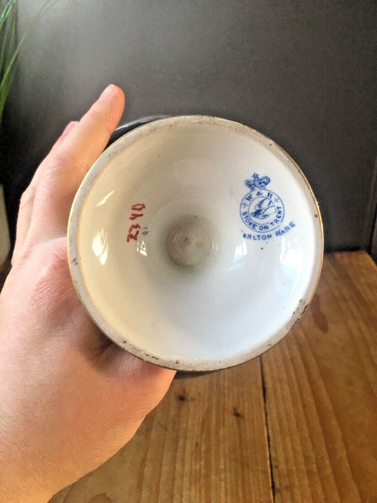 Home Decor Antique W & R Carlton Ware Japonisme / Chinoiserie Geisha Girl Pedestal Urn Vase photo
