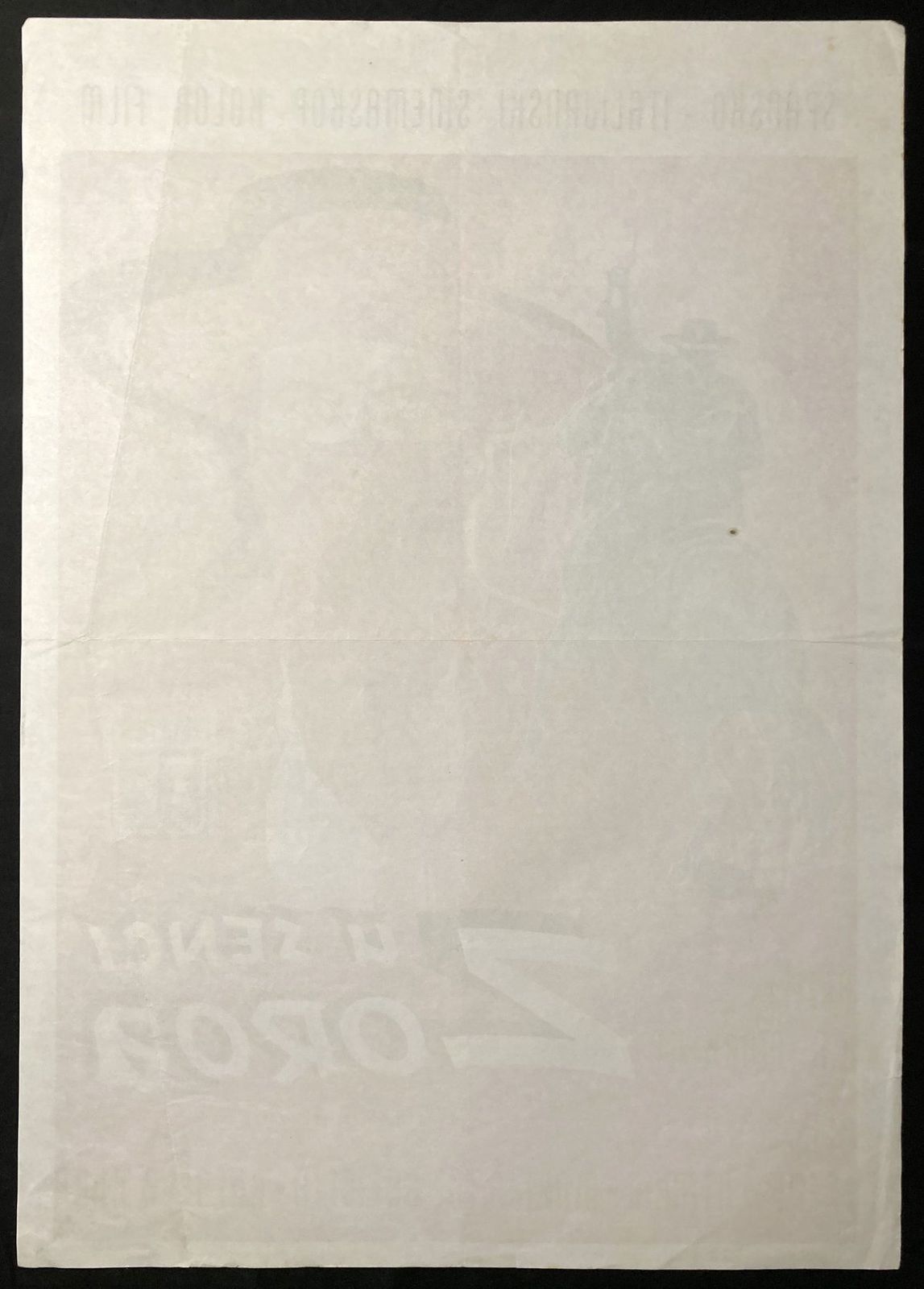 1962 Original Movie Poster Shades Of Zorro Joaquin Marchent Frank Latimore photo furniture