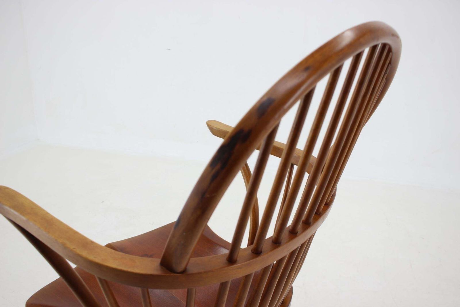photo buy 1940s Fritz Henningsen Windsor Oak Chair Model Ch 18 A Denmark