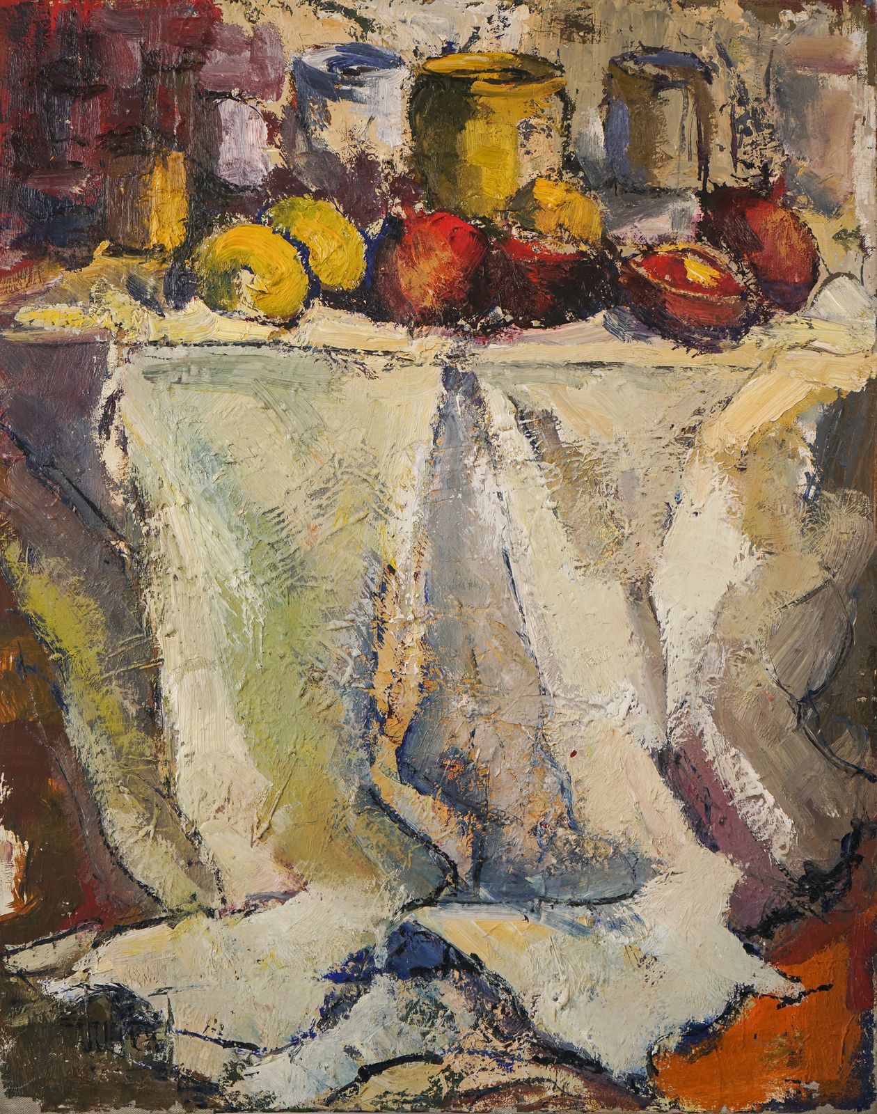 Post Impressionistisch Colorisme   Stilleven   Ernest Julien Malla