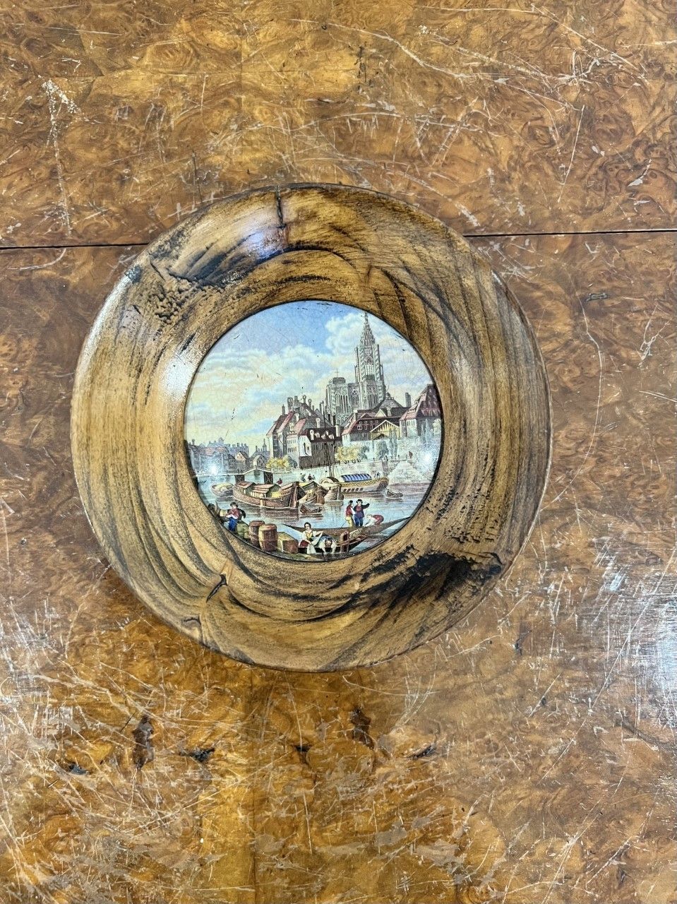 Collection Of Four Victorian Quality Pot Lids photo 220.0