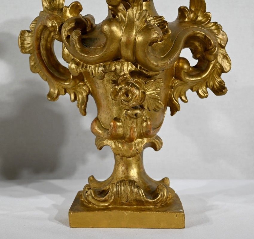 Home Decor Florentine Fire Pots In Golden Linden   Late 18th Century photo