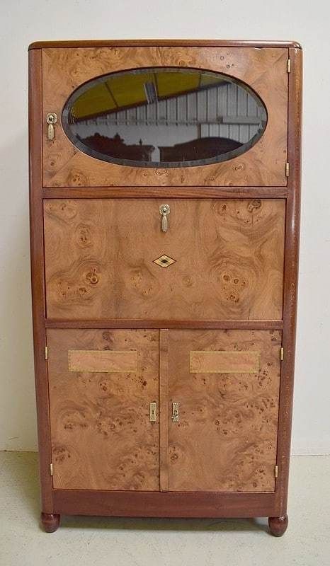 Art Deco Furniture In Thuya Burl Veneer   20th Century photo buy