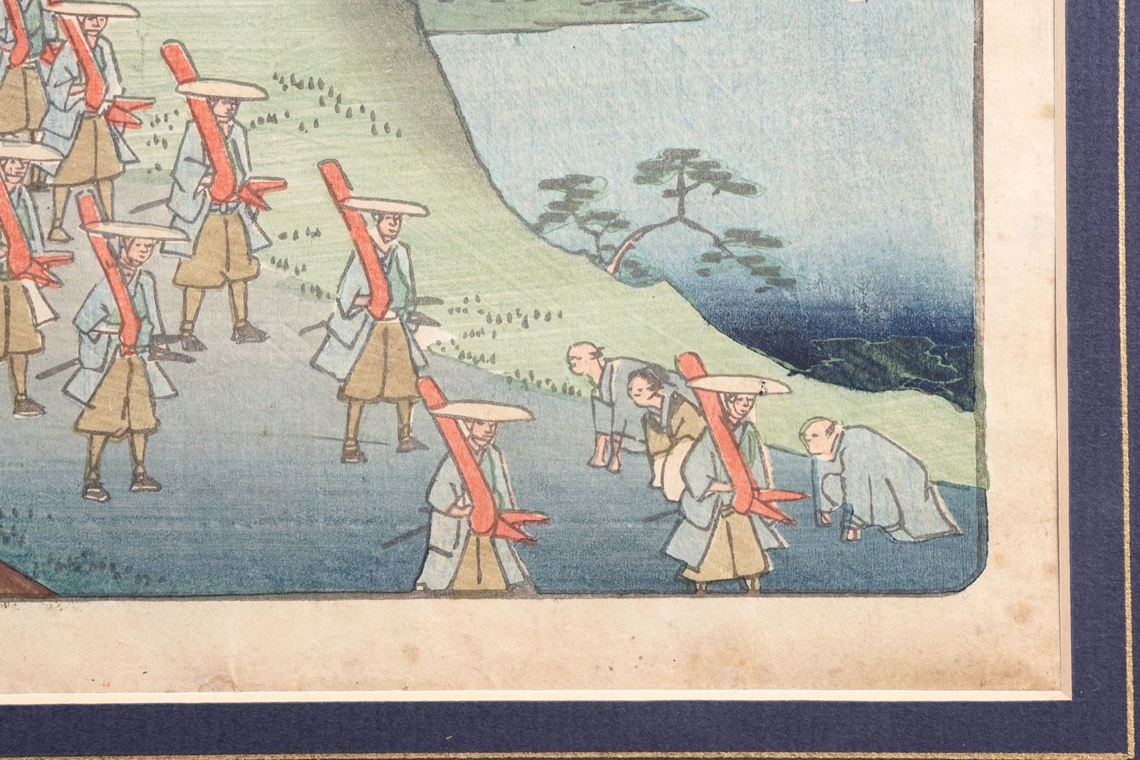 Utagawa Hiroshige II, Antique Japanese Woodblock photo Art