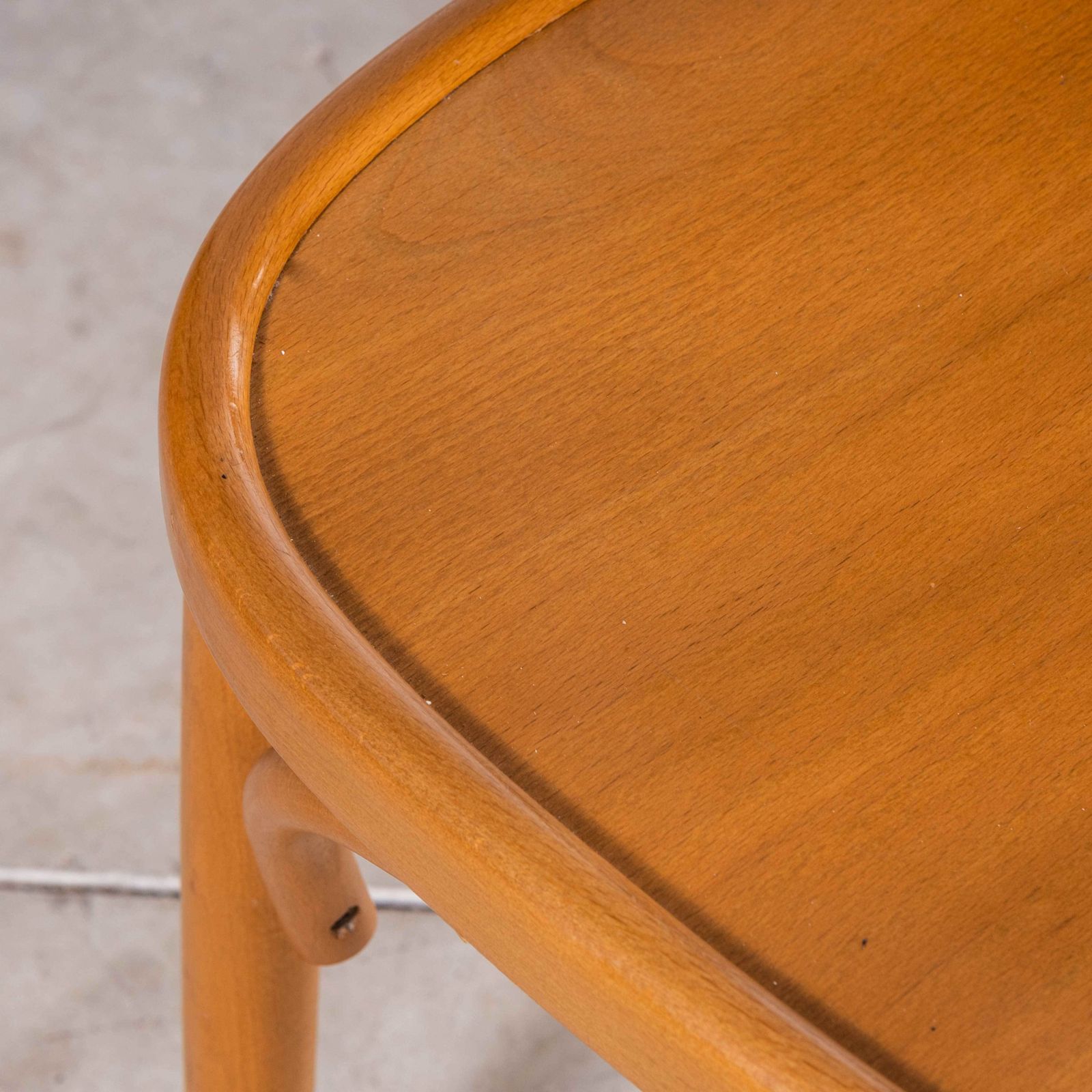 1970’s Bentwood Honey Beech Bentwood Dining Chairs – Set Of Fifteen photo for sale