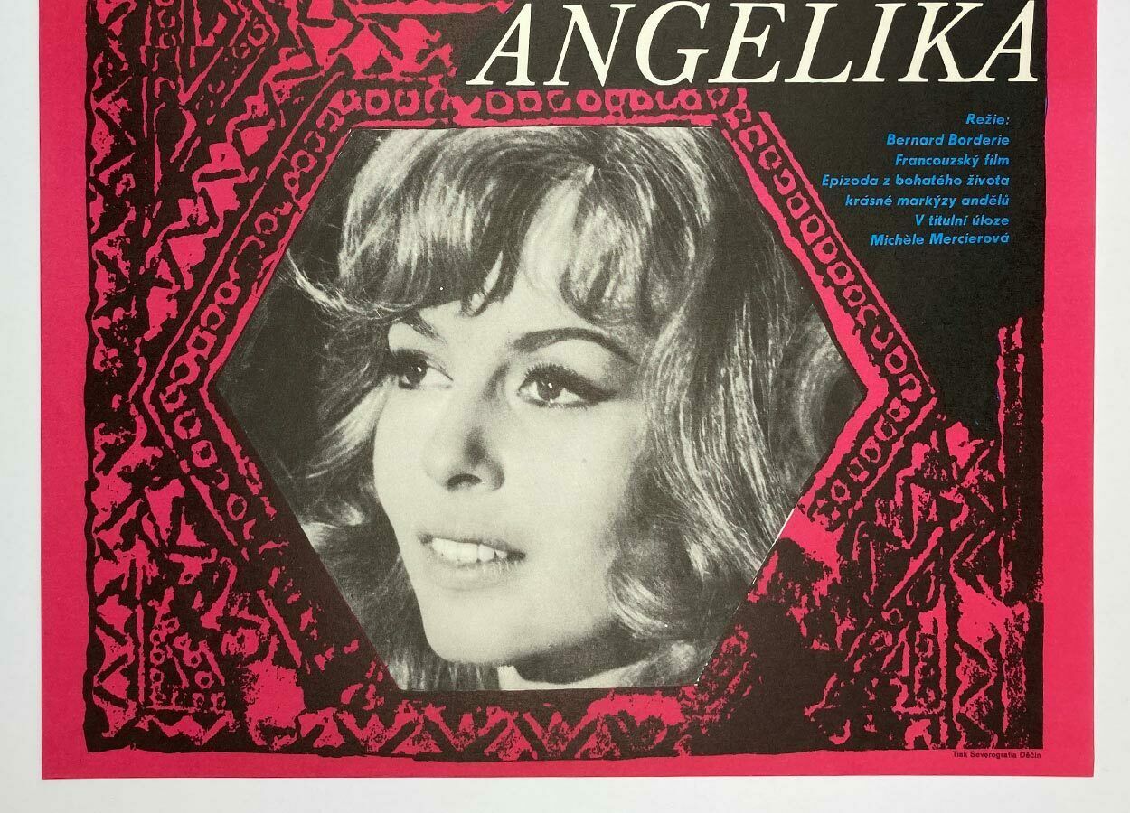 Movie Poster, Marvellous Angelique, Jaroslav Fišer, 1970 photo for sale