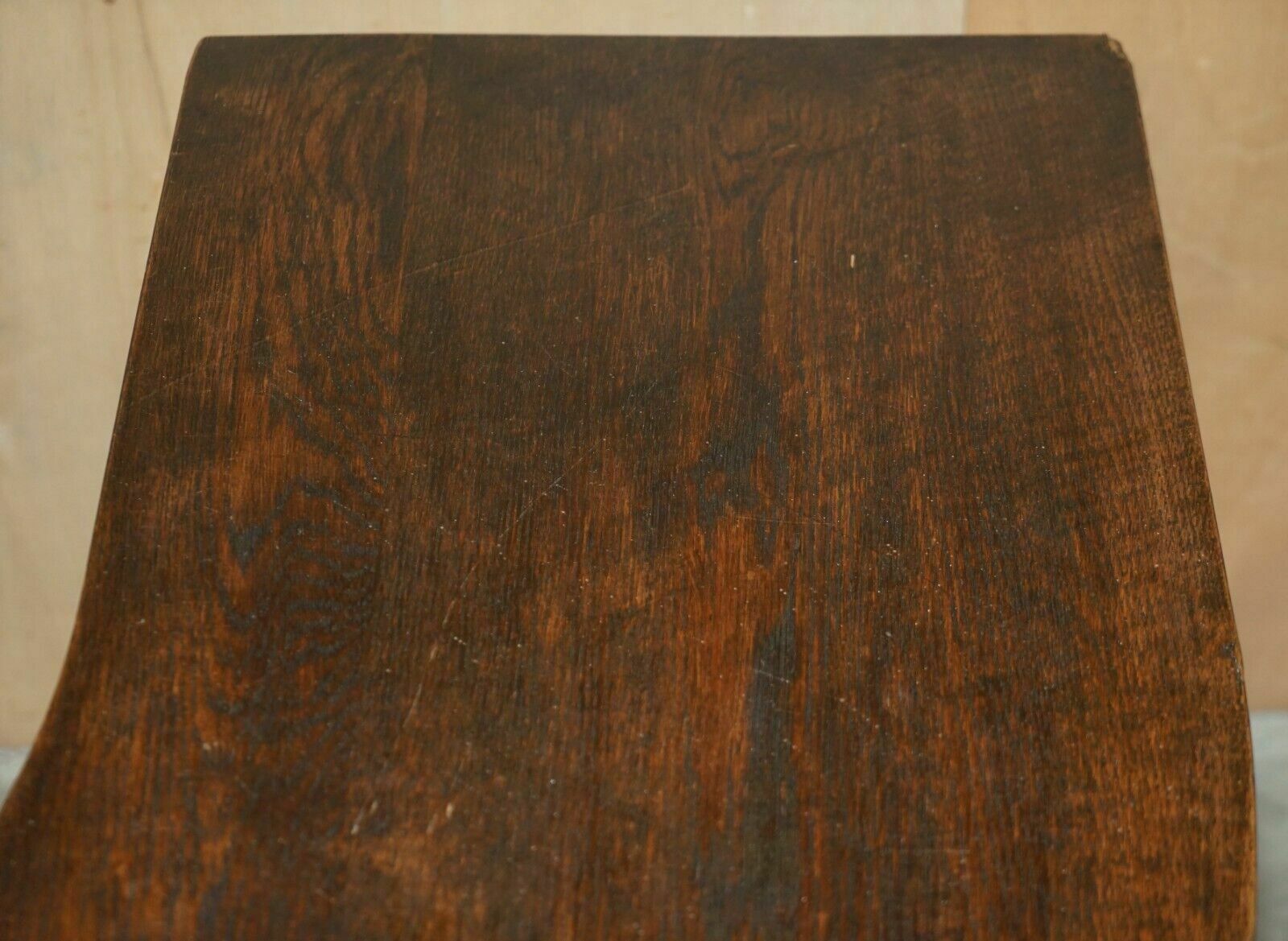 Furniture Rare & Collectable Antique Jacobean Revival Barley Twist Leg English Hunt Table photo