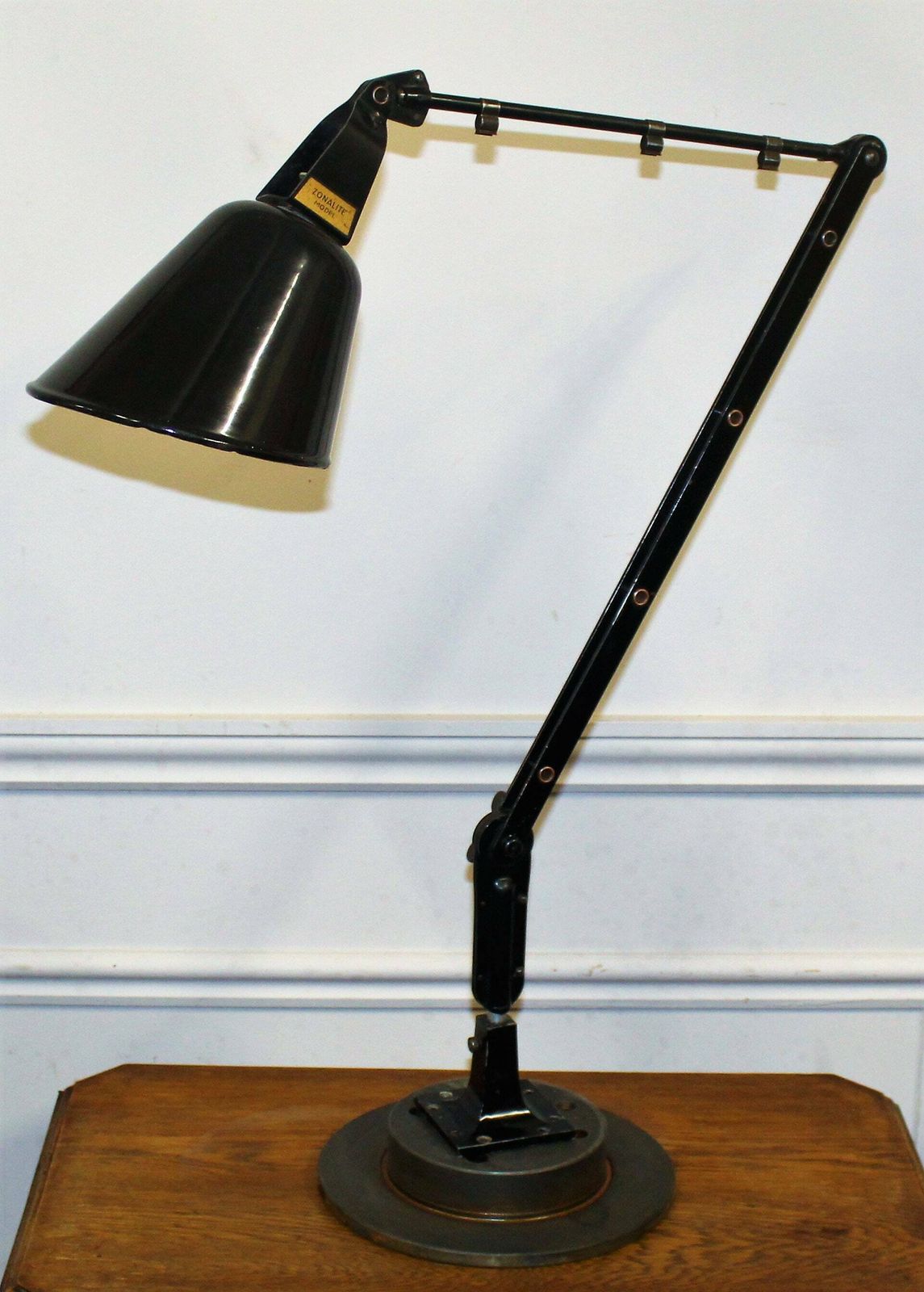 Walligraph Industrial Desk Vintage Lamp Office Factory Retro Antique Light Lighting Factory Table Floor photo for sale