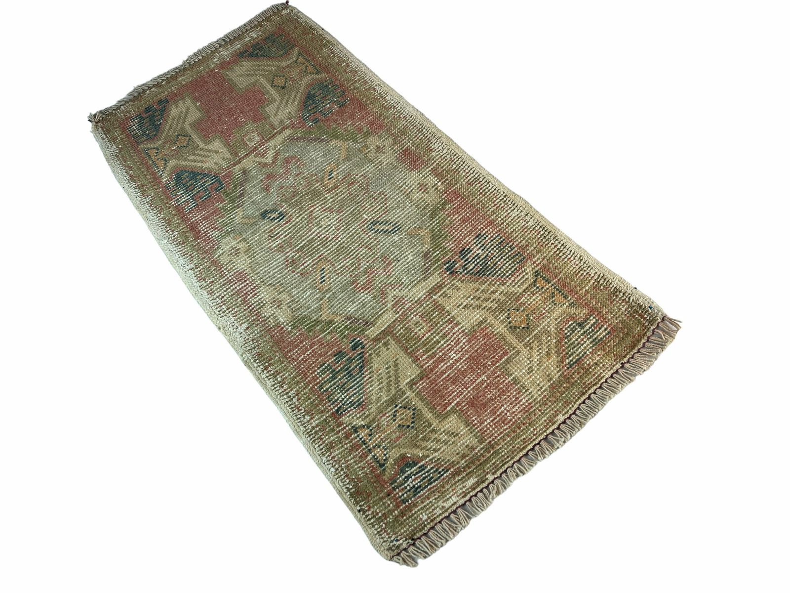 Traditional Turkish Anatolian Rug , Vintage Anatolian Turkish Rug 100 X 50 Cm photo 172.0
